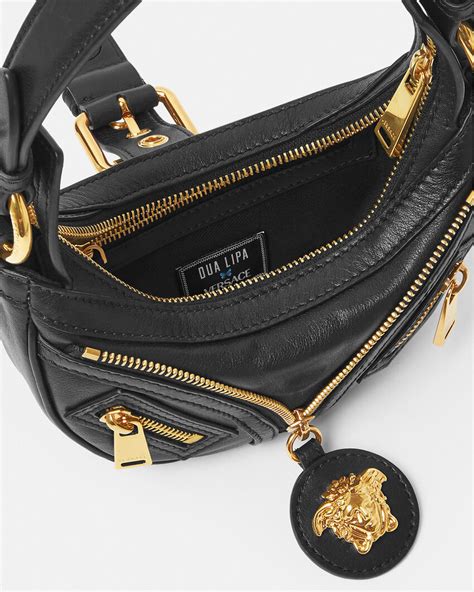 versace biker hobo bag|Versace collection evening bag.